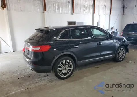2017 Lincoln Mkx Reserve from USA, damaged, VIN 2LMPJ8LR3HBL28950